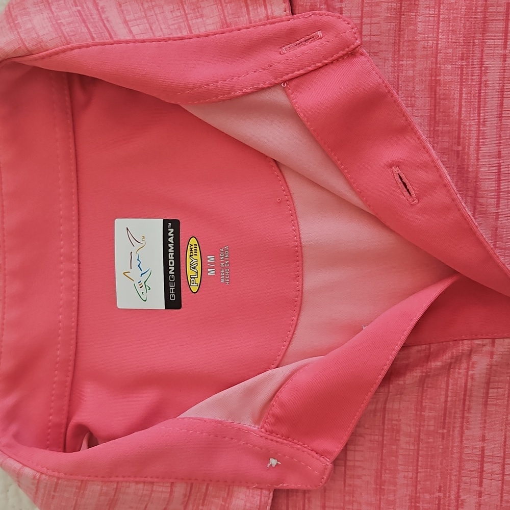 Greg Norman Play Dry Men's Polo Shirt Medium - Picture 5 of 9